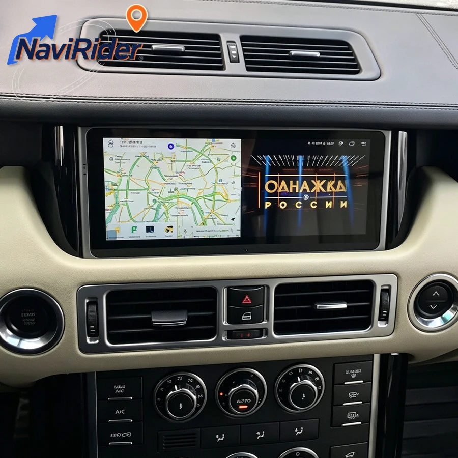 10.25" Android Auto CarPlay Multimedia PlayerFor Land Rover Range Rover SC V8 L322 2004~20