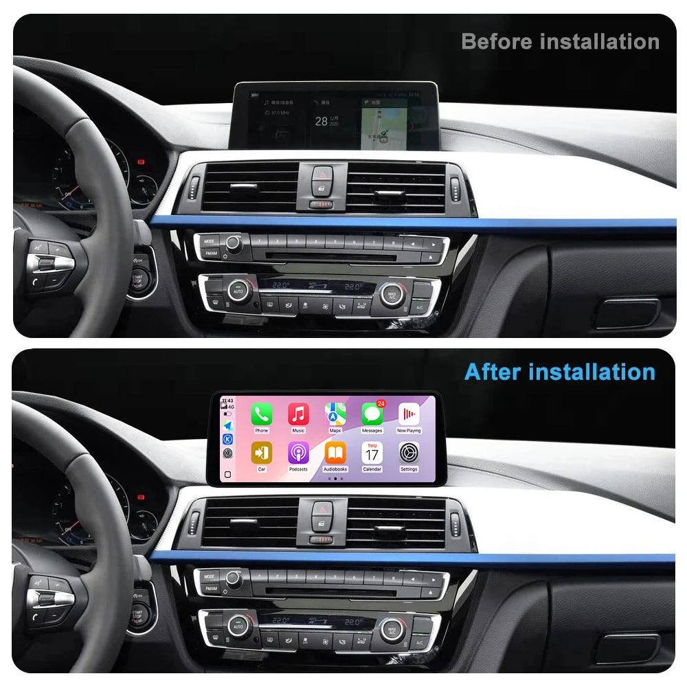 Android 16 Ultra-thin Screen Car Radio Multimedia Player For BMW 3 4 Series F30 F31 F32 F3