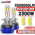 CARLitek 2300W H1 LED Headlight 3200000LM Led Canbus Car Lamps H4 H7 H11 9005 9006 HB3 HB4