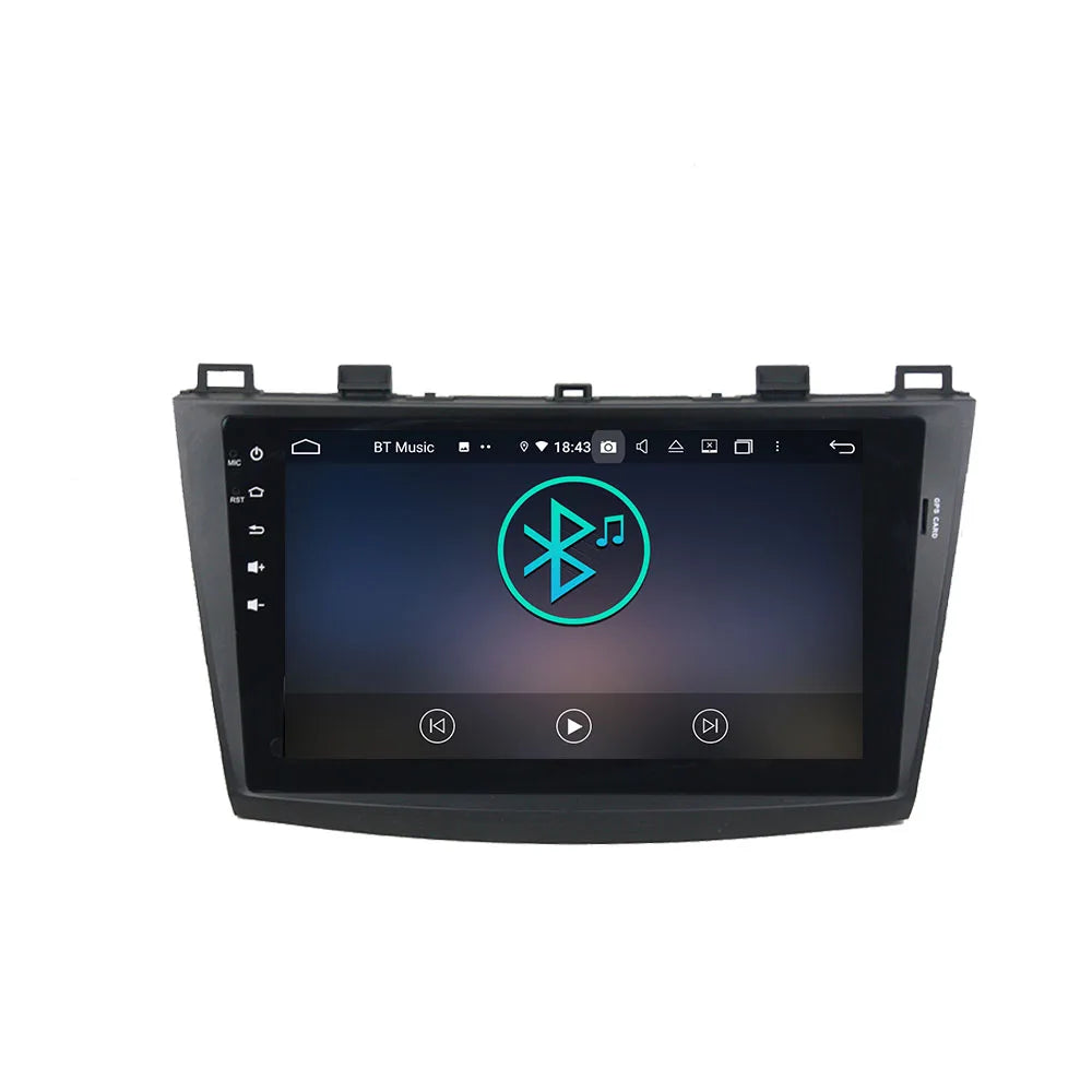 Auto Stereo Android 14 Carplay For Mazda 3 2010-2012 Car GPS Navigation Carplay Multimedia