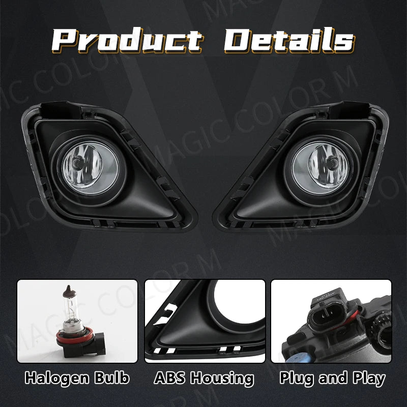Led Fog Lamp For Toyota Ractis 2010 2011 2012 2013 2014 Auto Bumper Front Light Head Lamp  | AUTOKITSHOP