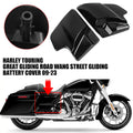 Left Right Side Battery Cover Motorcycle Mod Accessories Fit For Harley Touring Electra Street G - Automotive LED Light