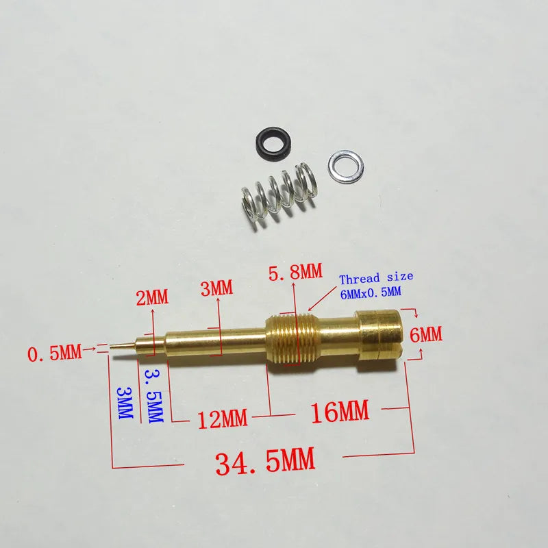 Carburetor Repair Rebuild Kit For GY6 125CC ATV Gokart Moped Scooter 22MM plunger