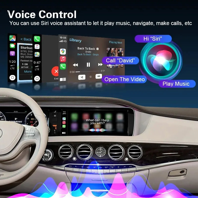 Wireless CarPlay interface for Mercedes Benz S-Class 2014-2017 with NTG5.0 System Android