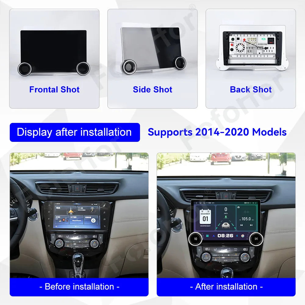 Pro Premium 11.5 Inch Android 15 Super Clear HD Touch Wireless CarPlay GPS Stereo Head Uni
