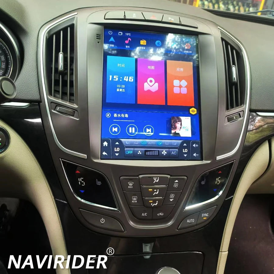 9.7'' Multimedia Video Player For Opel Insignia Buick Regal 2013-2025 Stereo 4G WIFI Andro