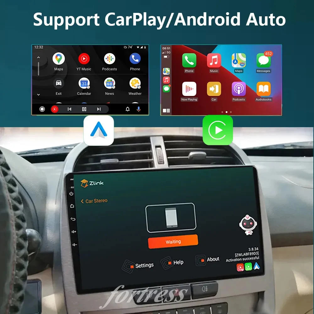 for Chery Tiggo 3 T11 FL 2009 - 2014 Android 16 Car Radio 8+256G Stereo Multimedia Video P