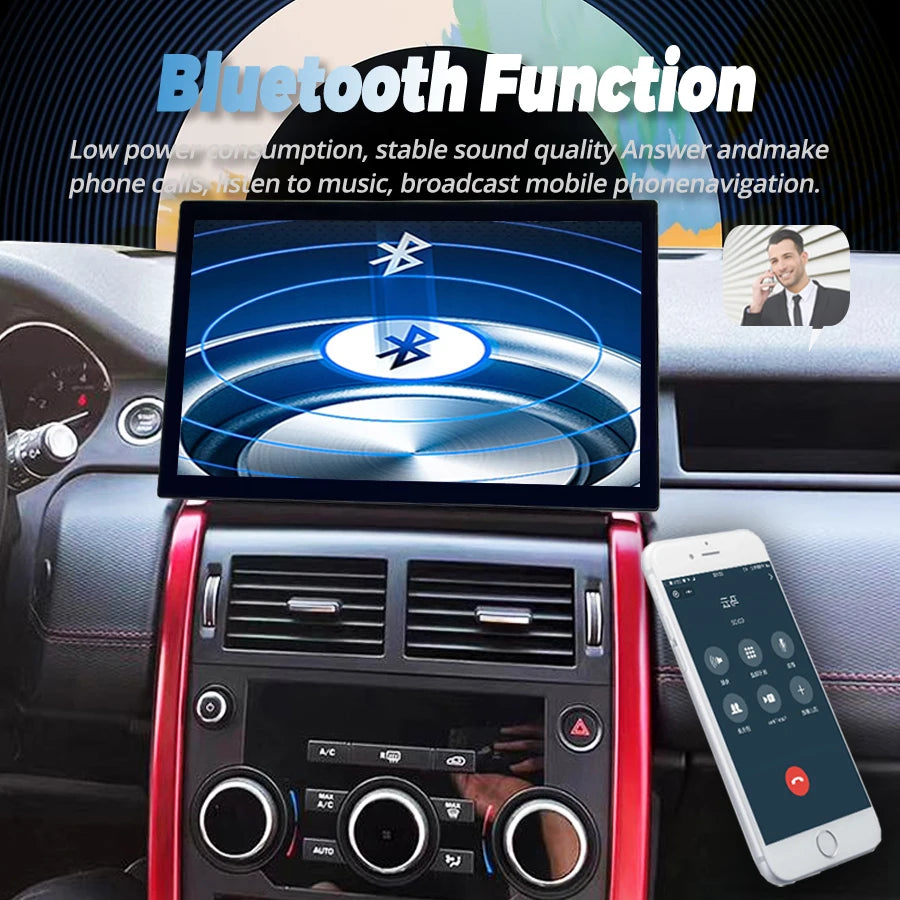 2K Screen 13'' Android 13 Car Radio For Land Rover Discovery Sport L550 2015-2019 CarPlay  | AUTOKITSHOP