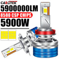 K5C PLUS 5900W H7 H11 H4 H1 Canbus Led Bulbs LED H8 H9 HB3 9005 HB4 9006 9012 K6C Led Doub