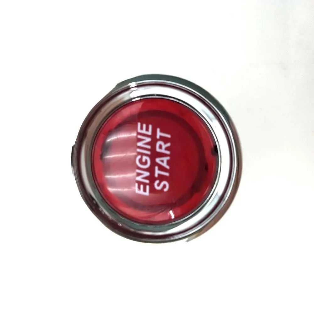 12V-24V Red LED Illuminated Engine Start Button Switch For Auto Car Marine Boat