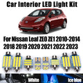 LED Interior Light Kit for Nissan Leaf ZE0 ZE1 2010- 2016 - Canbus Dome Map Door Trunk Bulbs | AUTOKITSHOP
