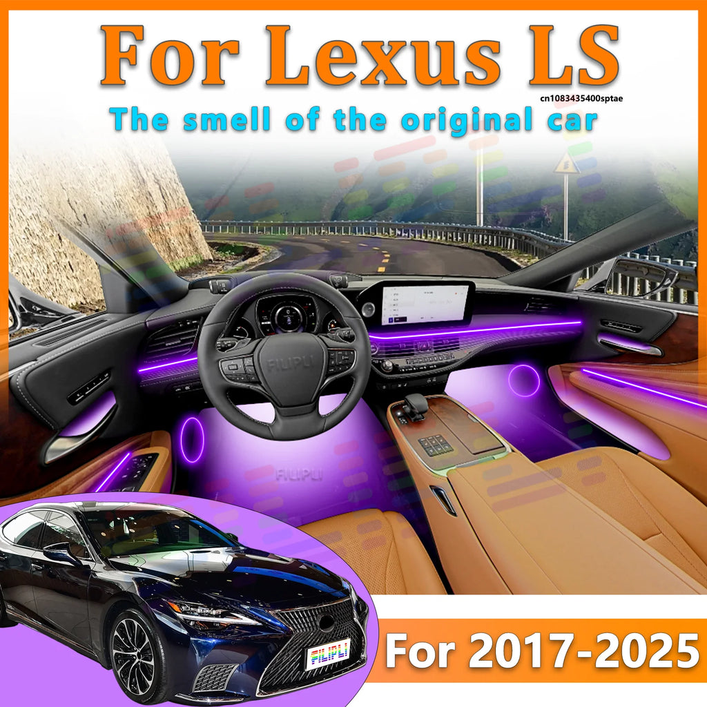 RGB - Ambient Light - for Lexus 2017-2026 - App Control - Car Interior Lighting | AUTOKITSHOP