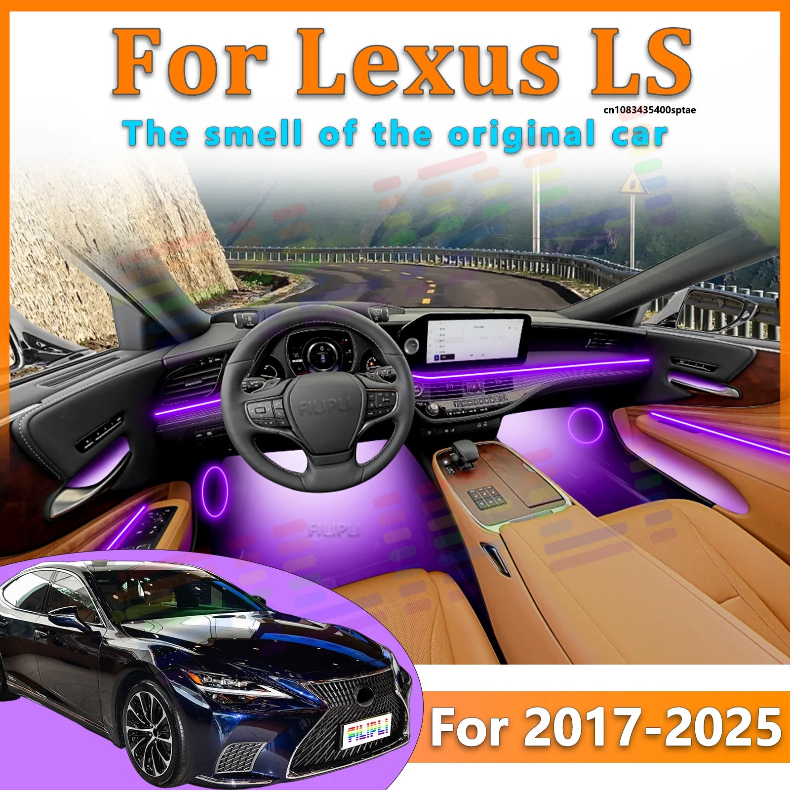 RGB - Ambient Light - for Lexus 2017-2026 - App Control - Car Interior Lighting | AUTOKITSHOP