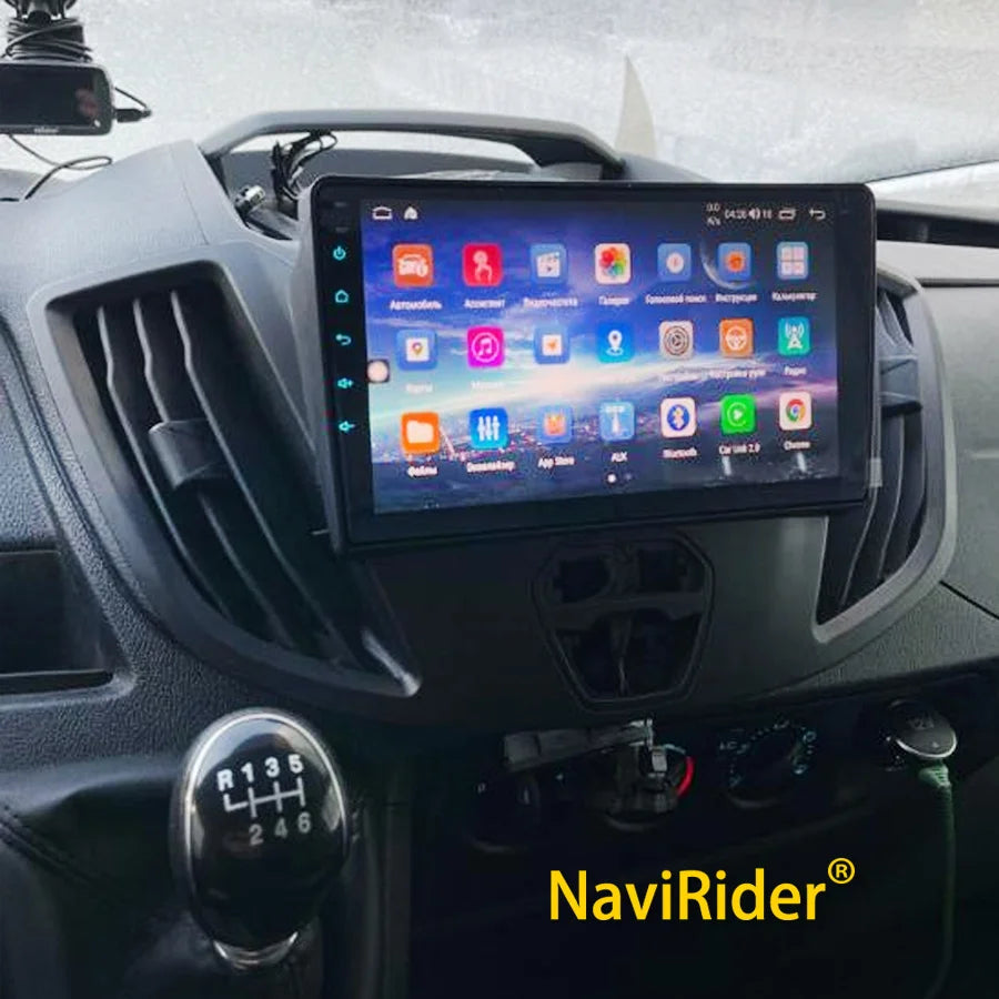 128GB 2Din Car Radio Multimedia Player GPS For Ford Transit 2018 2017 Android 14 Autoradio