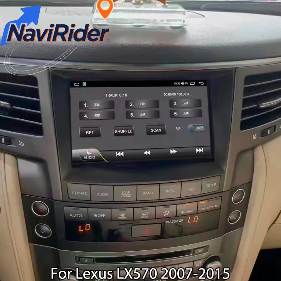 8inch Qled Screen Android Auto For Lexus LX570 2007-2015 Navigation Radio Stereo Video Pla