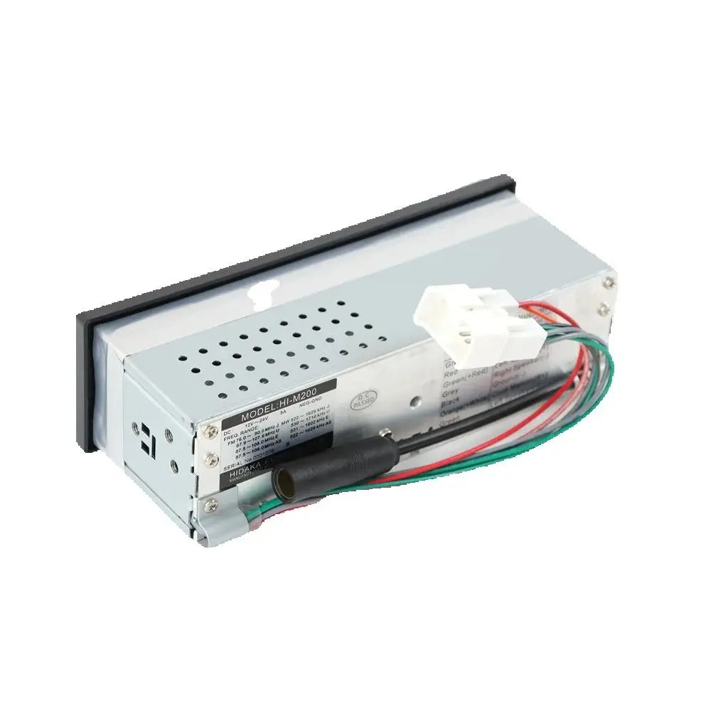 12-24V M200 Excavator Radio FOR Hitachi Komatsu Kato Truck Excavator AM FM USB AUX-IN Blue