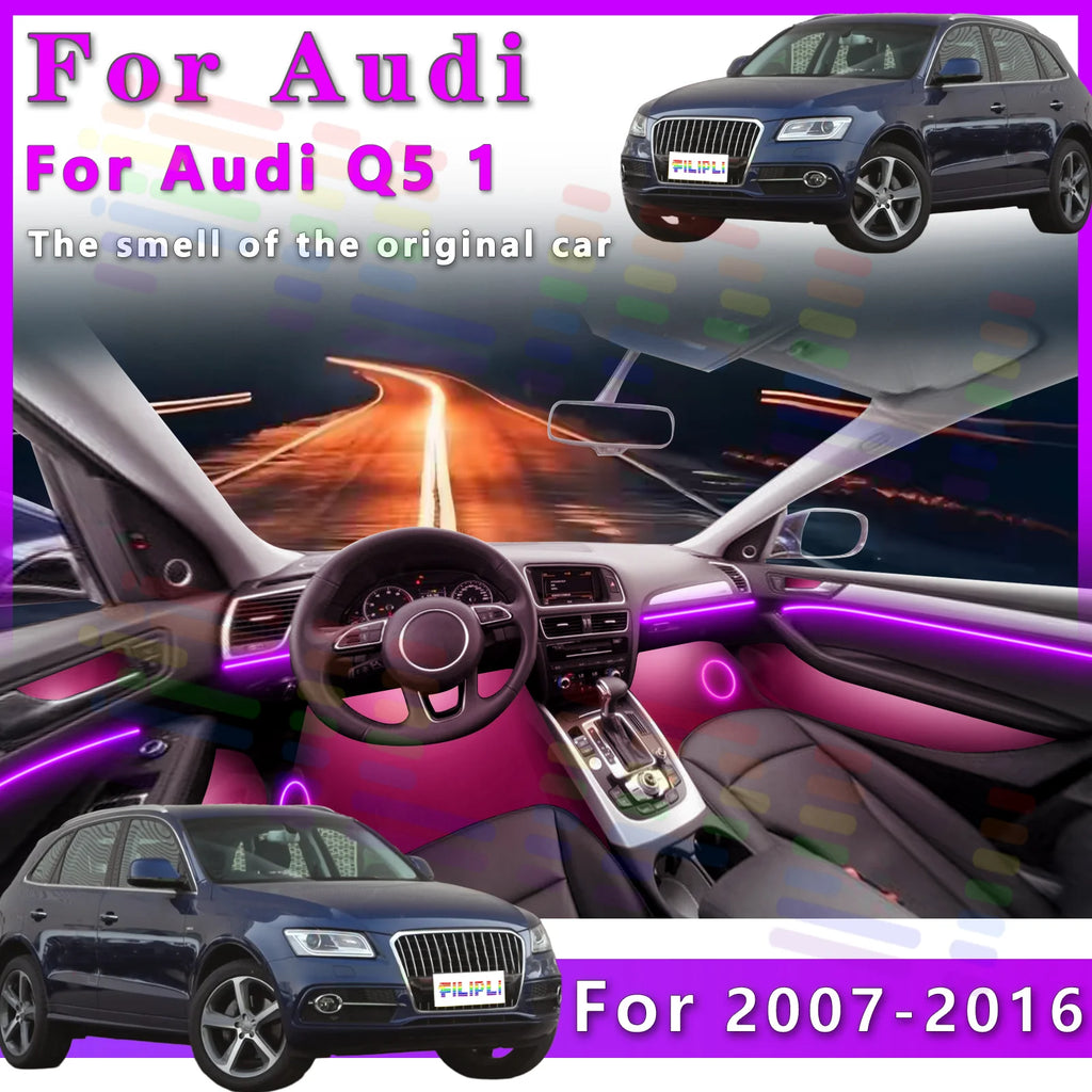 RGB - Ambient Light - for Audi Q5 2007-2016 - App Control - Car Interior Lighting | AUTOKITSHOP