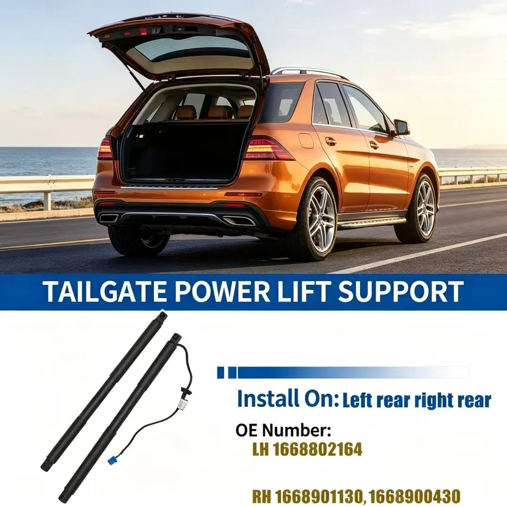 1668901130 1669802164 RH Tailgate Power Lift Supports LH Tailgate Gas Spring Struts For 20 | AUTOKITSHOP