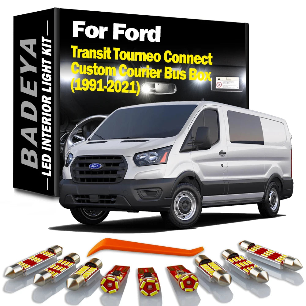 LED Interior Light Kit for Ford 1991-2019 - Canbus Error-Free Interior Bulbs
