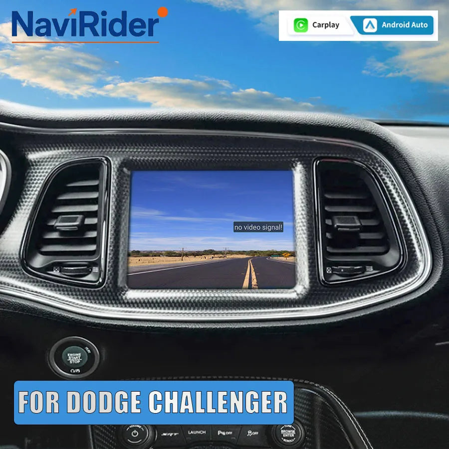 8.4'' Android 15 Car Radio Screen For Dodge Challenger Auto Multimedia Carplay Video Playe