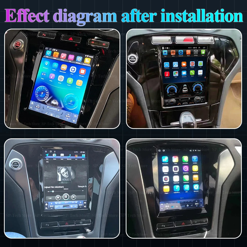 9.7 Inch Android 16 For Ford Mondeo Mk4 2011-2013 Car Radio Player Navigation Gps Stereo 5 | AUTOKITSHOP