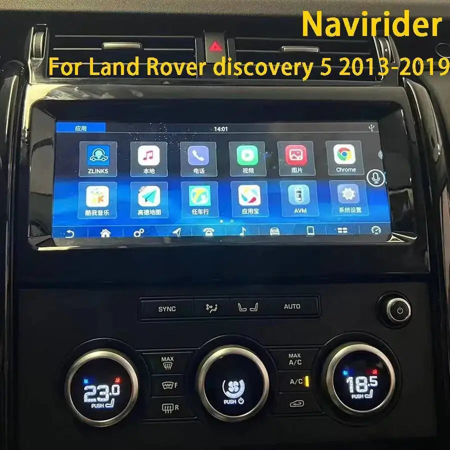 10.25'' Car Multimedia video Player wireless Carplay For Land Rover discovery 5 2013-2019