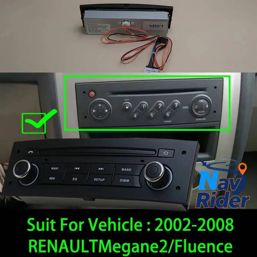 OEM Style Control Panel To Android Screen For RENAULT Fluence Car Video Player Plug To Pla