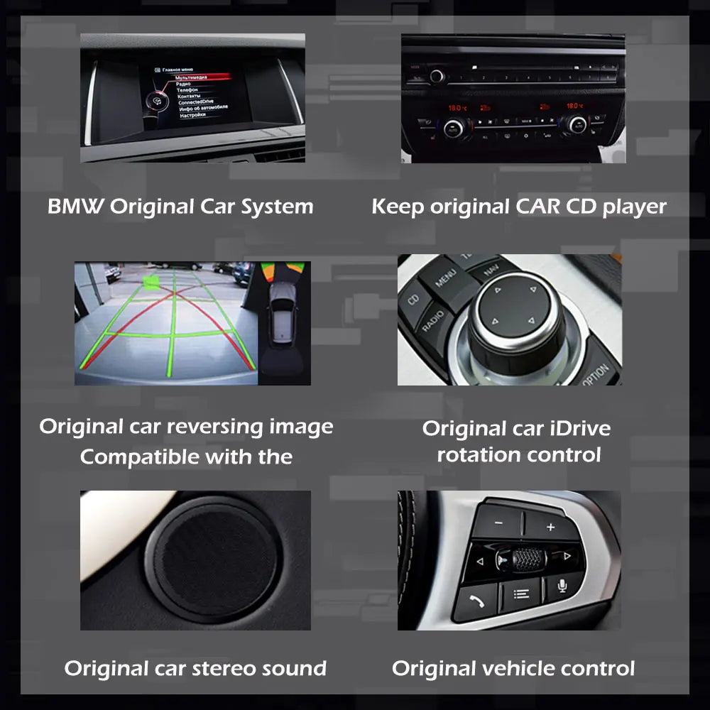 for BMW X1 F48 F49 2016 - 2019 Car Multimedia Radio Player Android 15 WIFI Carplay GPS Nav | AUTOKITSHOP