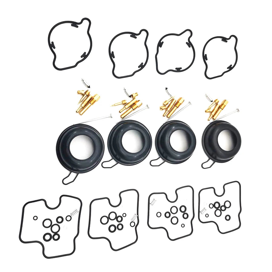 4sets/lot Carburetor Rebuild kit with diaphragm Vacuum for Honda CBR400RR NC29