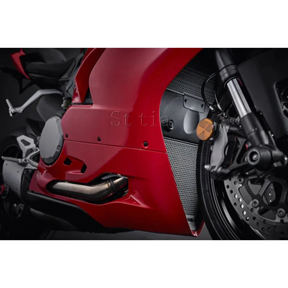For DUCATI Panigale 1299 1199 959 899 V2 PANIGALE NEW Motorcycle Radiator Grill Guard Covers Oil - Automotive LED Light