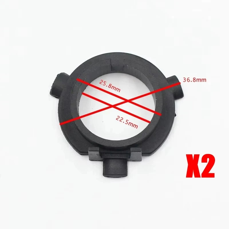 Rockeybright LED H7 Adapter Base for Hyundai Veloster I30 Low Beam LED H7 Bulb Holder for