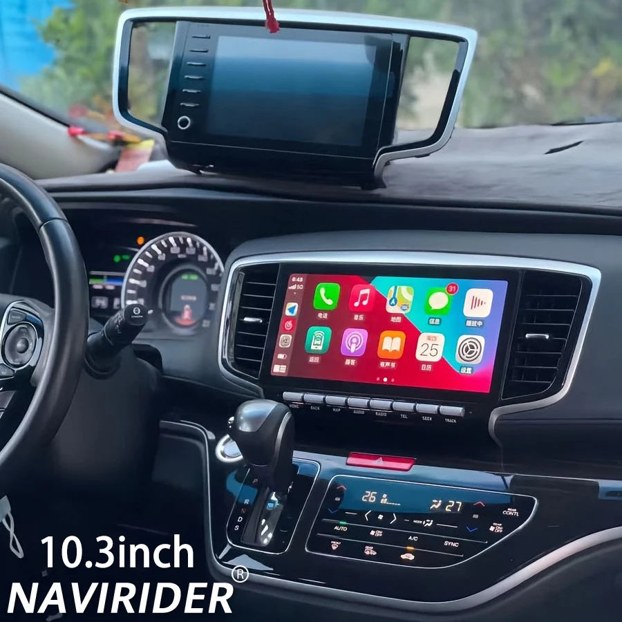 10.3inch Car Radio For Honda odyssy 2015-2021 Android 13 GPS QLED Car Multimídia Player HU
