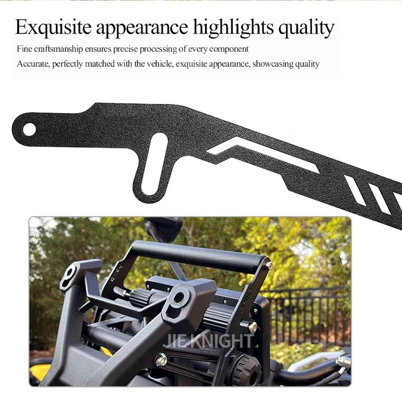 2024 2025 New 368G Navigation Bracket For ZONTES ZT 368G 368-G GPS Bracket ZT368G Mobile Phone B - Automotive LED Light