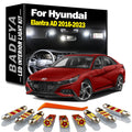 10-Piece LED Interior Light Kit for Hyundai - Canbus Error-Free Interior Bulbs