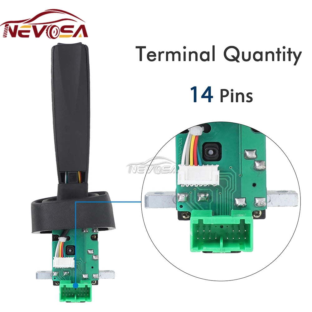 Automatic For Volvo FH12 FM Nh 20797836 With Auto Pilot Column Switch Combination Button Fog Lig - Automotive LED Light