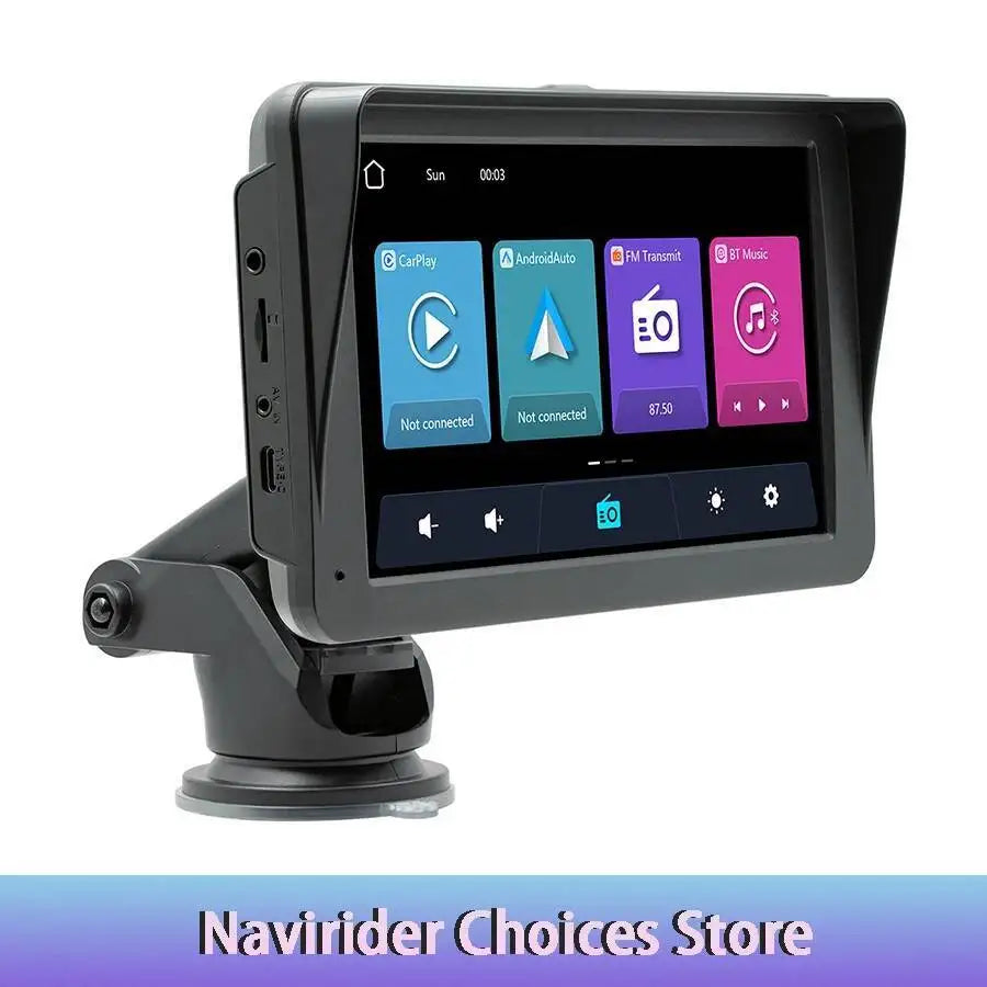 7inch Android Auto Wireless CarPlay Car Radio WiFi GPS FM HD Player Stereo Bluetooth Multi