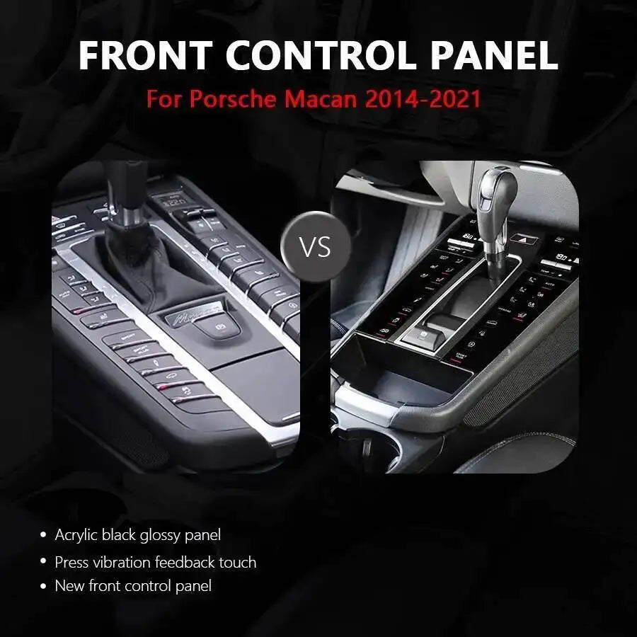 Car Digital Console Front AC Panel Full Touch For Porsche Macan 2014-2021 Auto Parts Multi