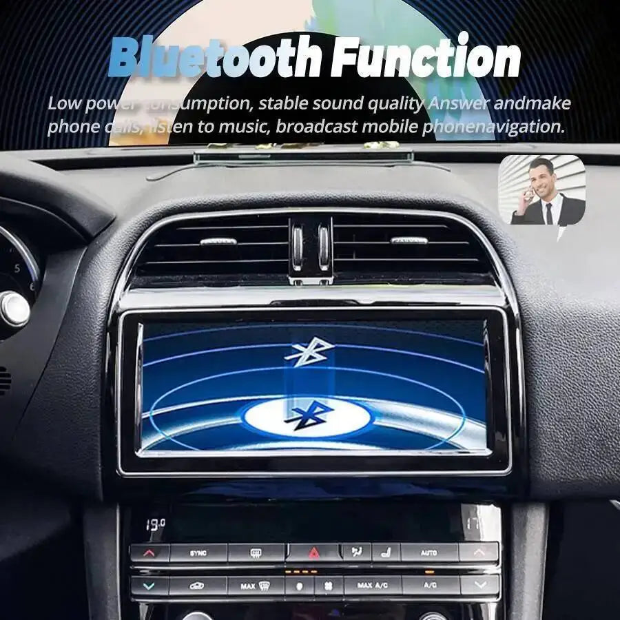 10.25" Android 15 Car Radio for Jaguar XE XEL F-PACE 2016-2019 QLED Screen DSP Carplay 360