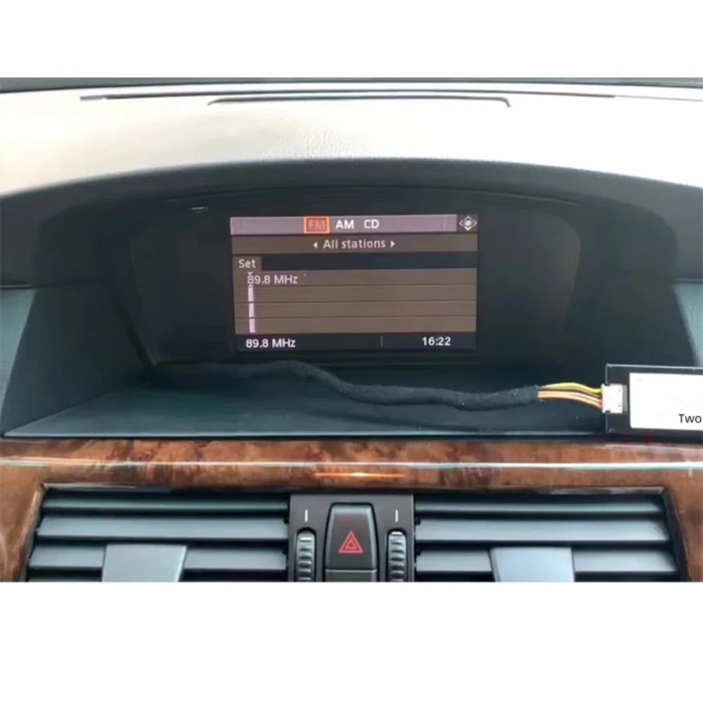 Car AUX Activator For BMW 5 Series E60 E61 E63 E64 CCC 2006 2007 2008 2009 2010 Fit For Or