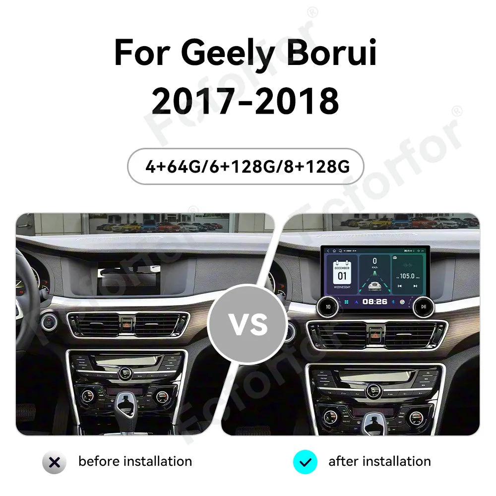 Luxury Edition HD Large Touch Display Android 15 11.5 Inch Wireless CarPlay GPS Navigation