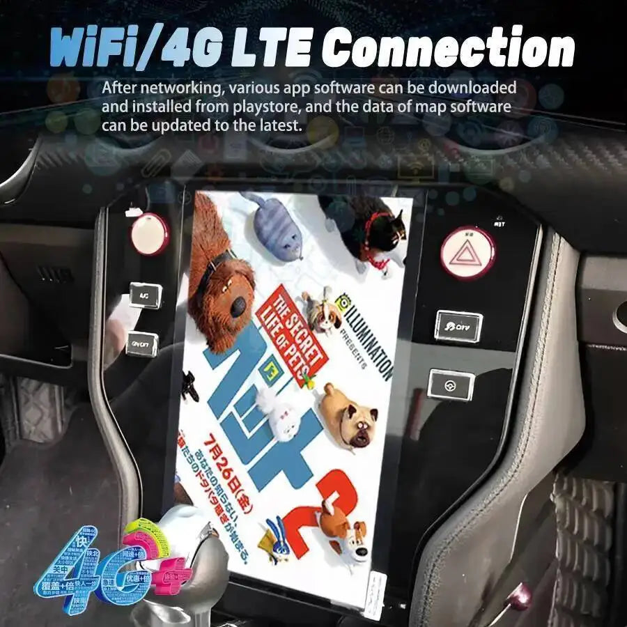 11.8inch Android 13 Screen Car Radio For Ford Mustang 2013-2020 Multimedia DSP Stereo Play | AUTOKITSHOP