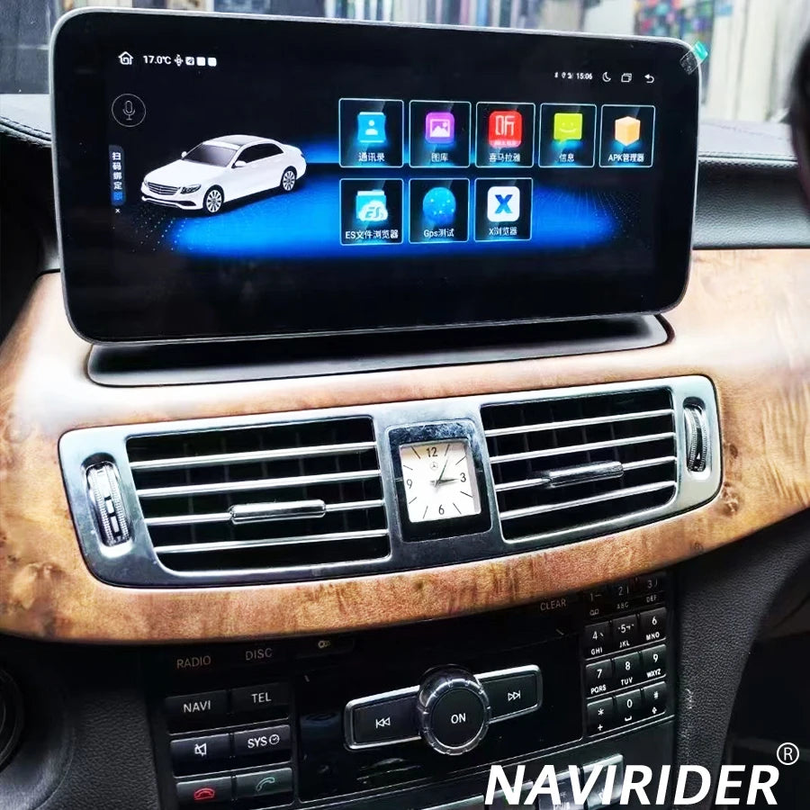 Android 14 Navi Bluetooth Carplay Screen For Mercedes Benz CLS W218 C218 2010-2018 WIFI Ca