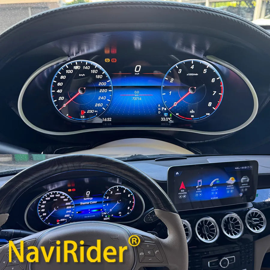 S New LCD Digital Instrument Panel For Mercedes Benz CLS CLS300 CLS63 CLS350 2012-2017 Vir | AUTOKITSHOP