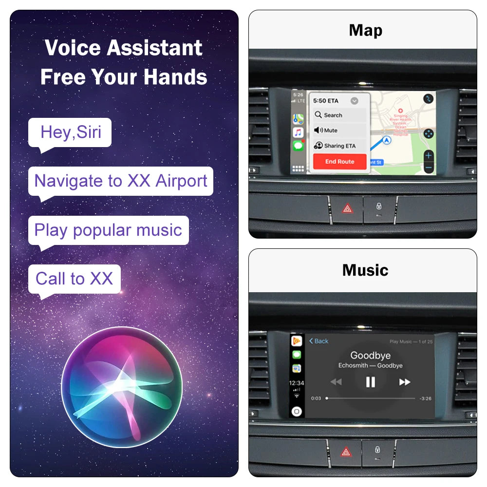 Wireless Carplay for Peugeot 508 2008 408 2014-2016 7inch Screen Support Android Auto Mirr | AUTOKITSHOP