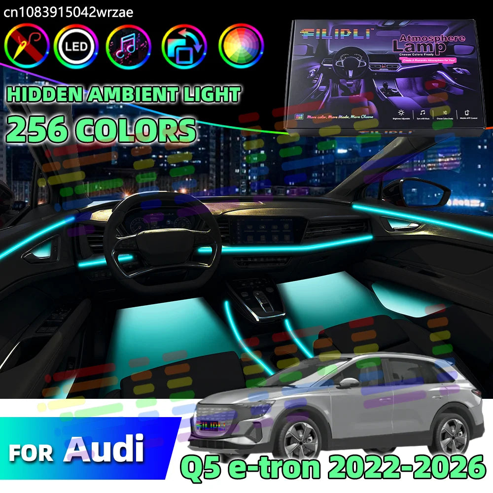 64RGB - Ambient Light - for Audi G4 Q5 2022-2026 - Car Interior Lighting | AUTOKITSHOP