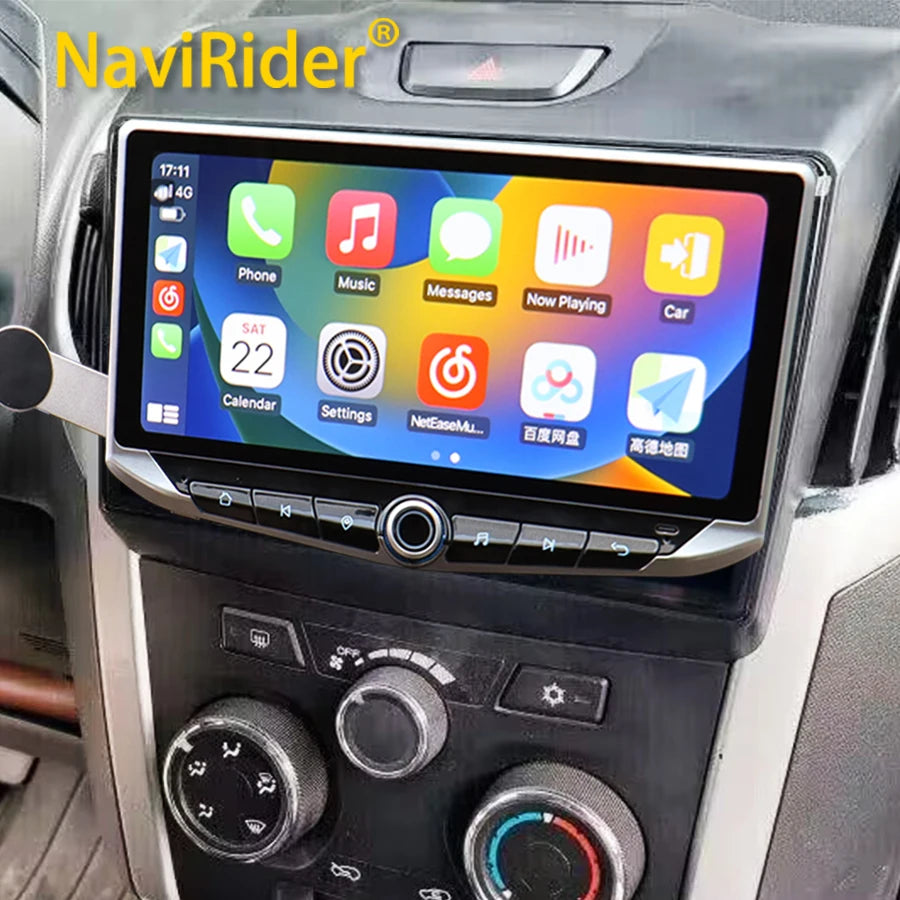 10.88inch Android 14 For Isuzu D-Max DMax Chevrolet S10 Auto Stereo GPS Carplay Car Radio