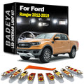 12-Piece LED Interior Light Kit for Ford - Canbus Error-Free Interior Bulbs