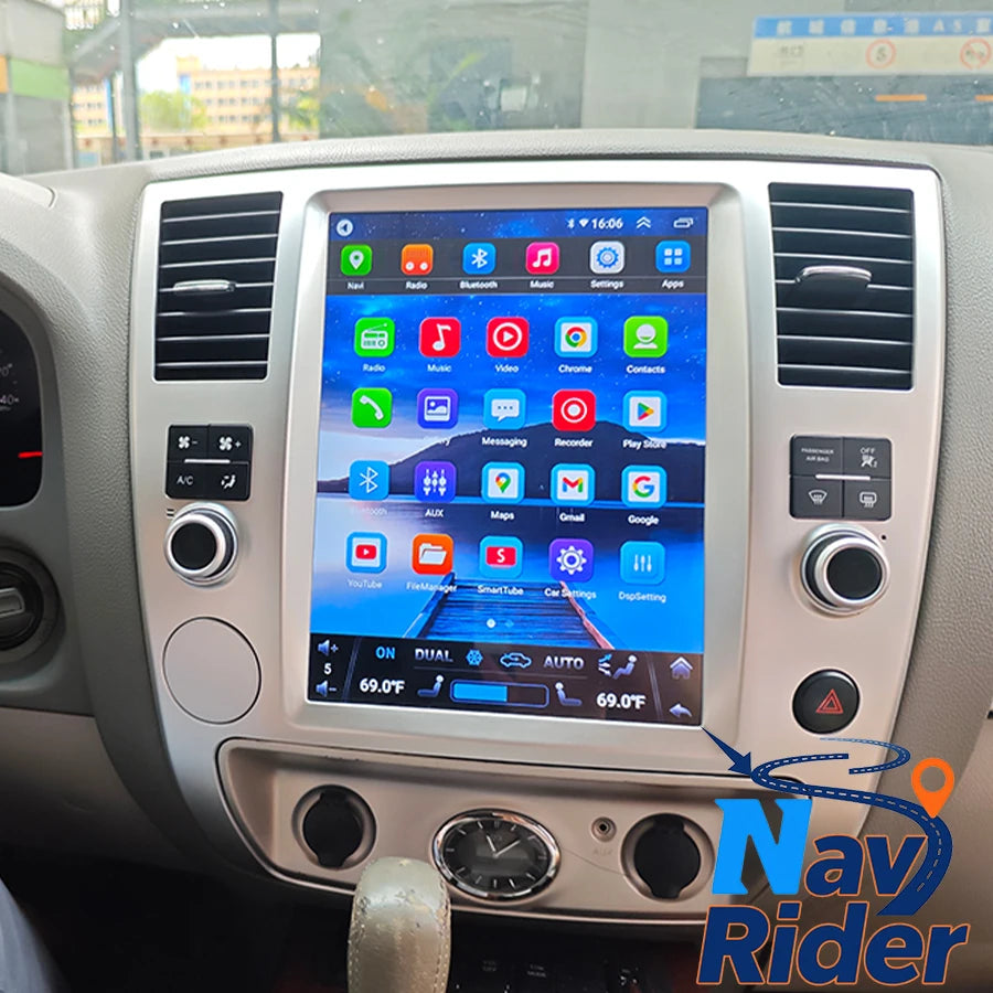 12.1" For Infiniti QX80 QX56 Nissan Armada 2008-2011 Android Screen Multimedia Player Ster