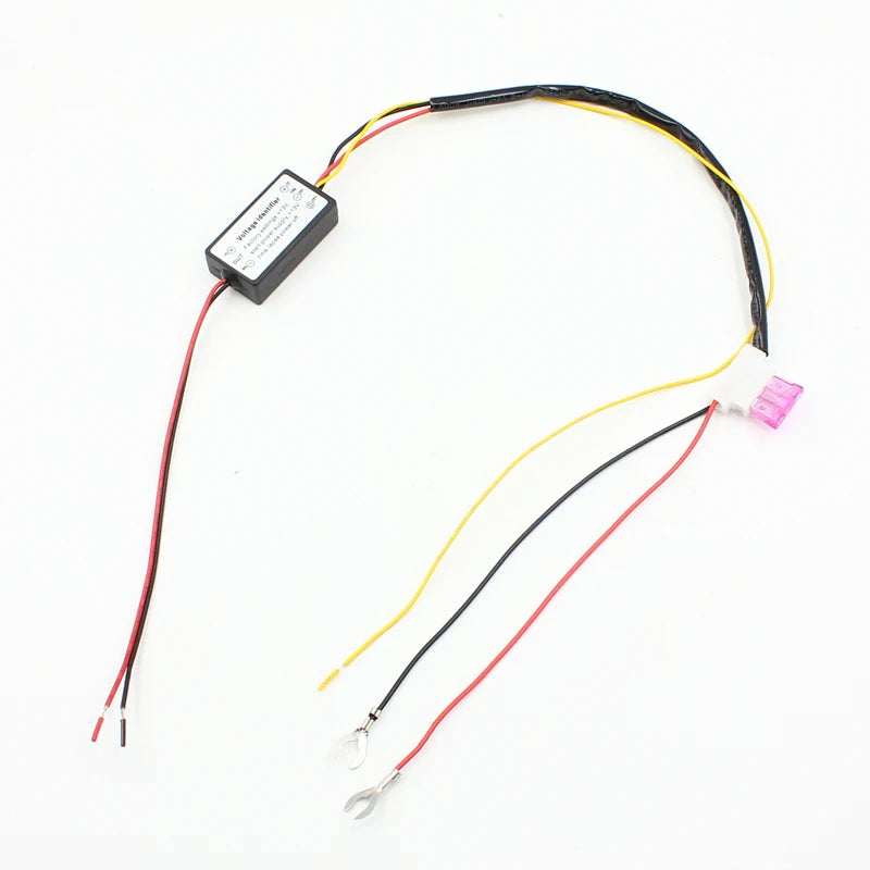 Rockeybright 2* DRL Controller Auto Car LED Daytime Running Light Relay Harness Dimmer On/