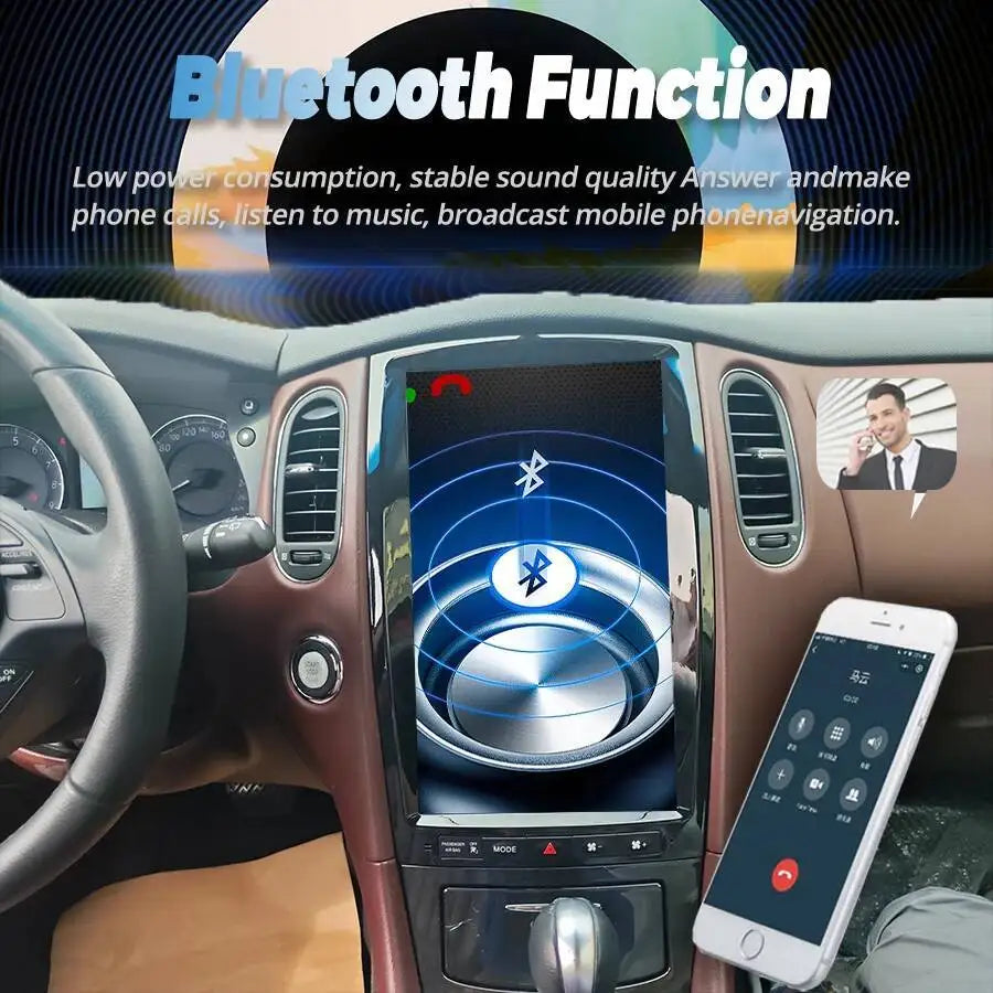 Android Multimedia Navigation Auto Radio Stereo 13.8inch For Infiniti QX50 EX35 EX25 2013- | AUTOKITSHOP